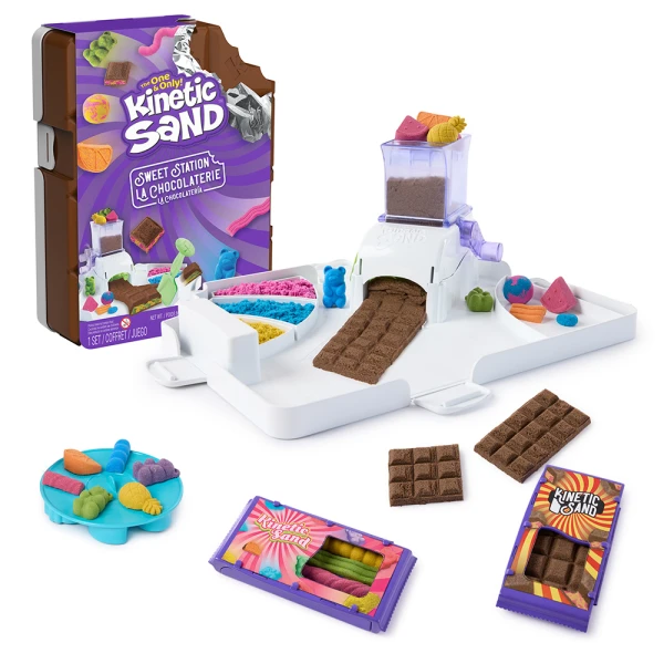 KINETIC SAND ΣΤΑΘΜΟΣ ΠΑΡΑΣΚΕΥΗΣ ΓΛΥΚΩΝ