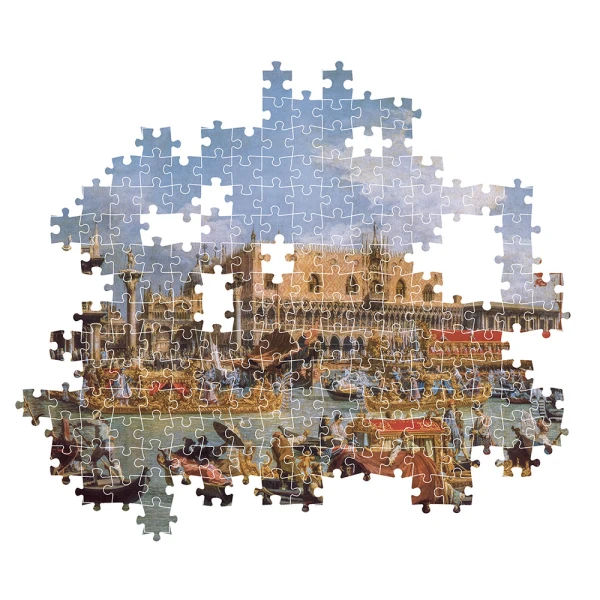 CLEMENTONI ΠΑΖΛ MUSEUM CANALETTO Η ΕΠΙΣΤΡΟΦΗ ΤΟΥ ΒΟΥΚΕΝΤΟΡΟΥ 1000 τεμ.
