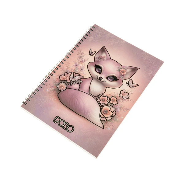 POLO 2026 ΤΕΤΡΑΔΙΟ ΣΠΙΡΑΛ DESIGN Β5 3 ΘΕΜΑΤΑ CUTE FOX