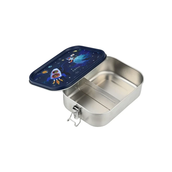 ESTIA HOME ARTS STAINLESS STEEL FOOD CONTAINER WITH DIVIDER 1200ML – SOLAR JUMB