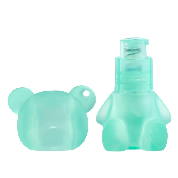 MINI GLAM COSMETIC BEAR SHIMMER LOTION – TEAL