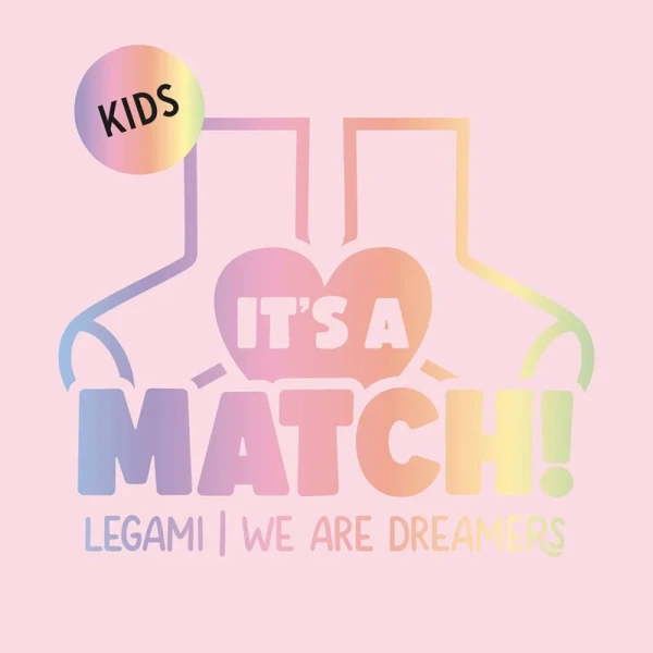 LEGAMI KIDS NON-SLIP SOCKS IT\'S A MATCH - UNICORN