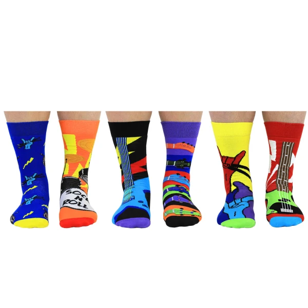 ΑΝΔΡΙΚΕΣ ΚΑΛΤΣΕΣ Νο 39-46 ΣΕΤ 6 τεμ. SOCK N ROLL