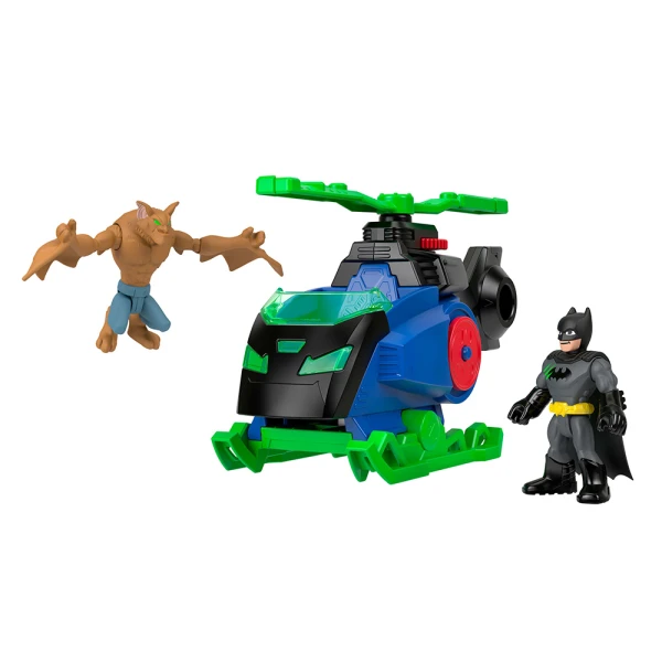 IMAGINEXT SUPER FRIENDS BATMAN ΜΕ ΕΛΙΚΟΠΤΕΡΟ