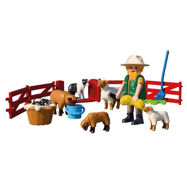PLAYMOBIL COUNTRY ΒΟΣΚΟΣ ΜΕ ΤΟ ΚΟΠΑΔΙ ΤΟΥ
