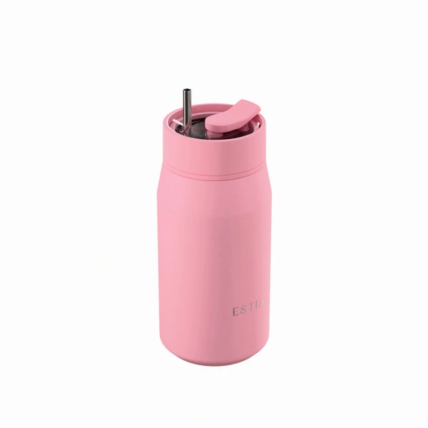 ESTIA HOME ART ΘΕΡΜΟΣ LENS SAVE THE AEGEAN 360ml ROSE