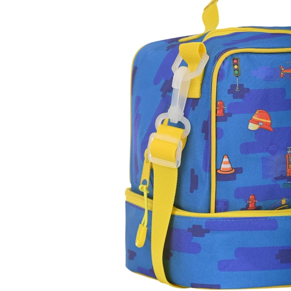 ESTIA HOME ART KIDS LUNCH BAG 6L - CITY HEROES