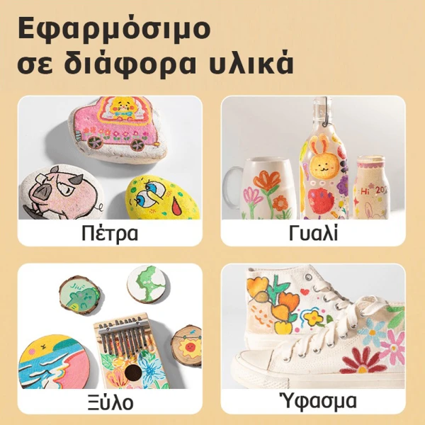 DELI ΜΑΡΚΑΔΟΡΟΙ ΣΧΕΔΙΟΥ ΑΚΡΥΛΙΚΟΙ ΣΕ ΠΛΑΣΤΙΚΗ ΘΗΚΗ 24 ΧΡΩΜΑΤΑ COLOR EMOTION