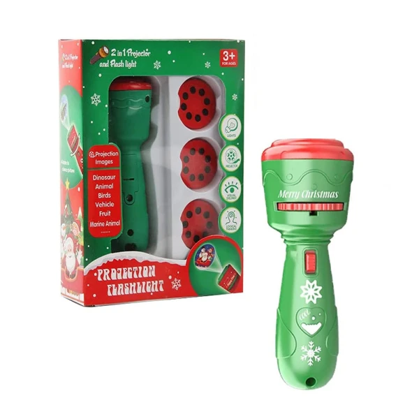 GREEN CHRISTMAS PROJECTOR