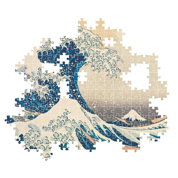CLEMENTONI PUZZLE MUSEUM COLLECTION HOKUSAI THE BIG WAVE 1000 pcs