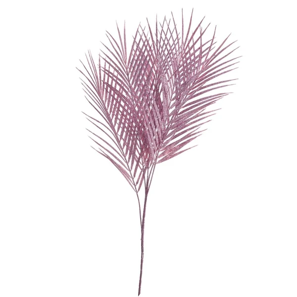 XMAS PINK ARECA PALM SPRAY X5 97 CM