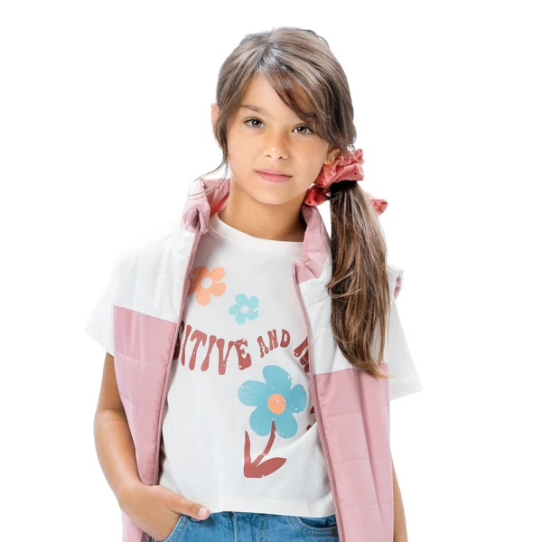 ENERGIERS GIRL\'S BLOUSE CREAM