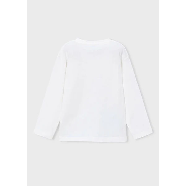 MAYORAL BLOUSE LONG SLEEVES ROBOT CREAM