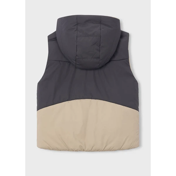MAYORAL VEST REVERSIBLE  BEIGE