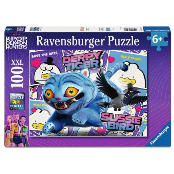 RAVENSBURGER ΠΑΖΛ 100XXL τεμ. K-POP DEMON HUNTERS DERPY ΚΑΙ SUSSIE
