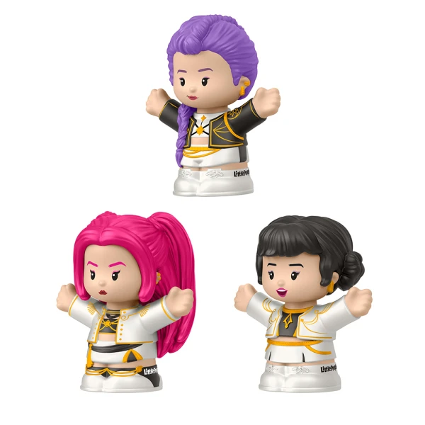FISHER PRICE LITTLE PEOPLE ΣΕΤ ΜΕ ΣΥΛΛΕΚΤΙΚΕΣ ΦΙΓΟΥΡΕΣ K-POP DEMON HUNTERS HUNTR/X