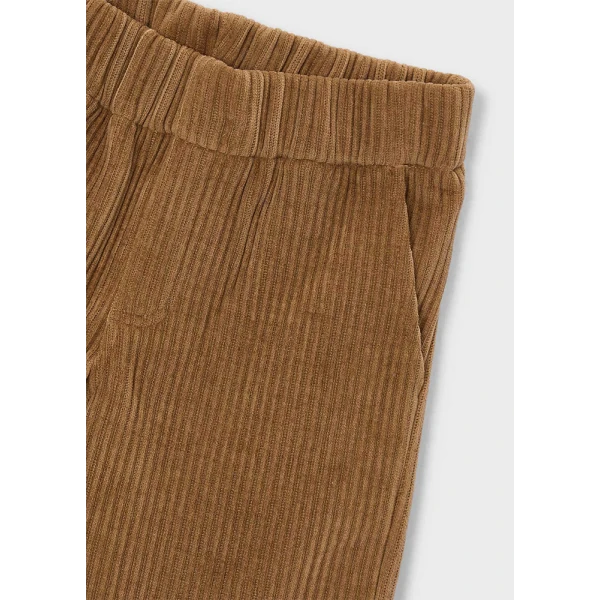 MAYORAL PANTS JOGGER CORDUROY DARK BROWN  