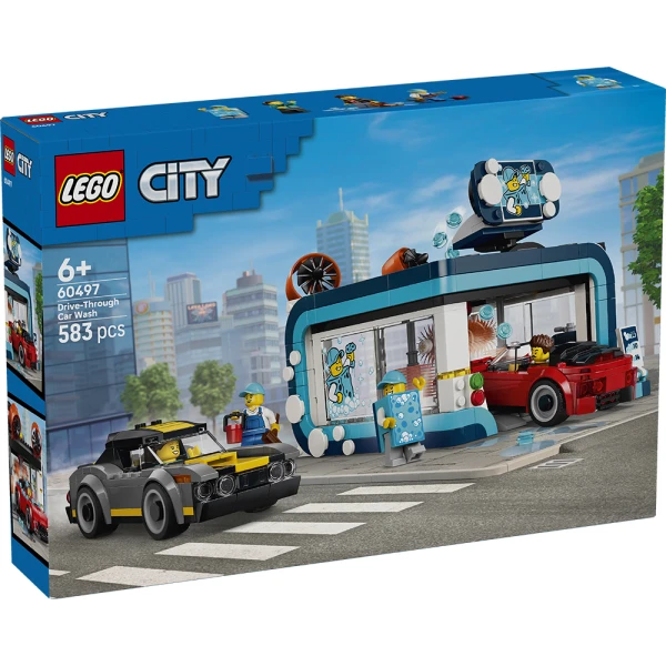 LEGO® CITY MY CITY ΠΛΥΝΤΗΡΙΟ ΔΙΕΛΕΥΣΗΣ ΑΥΤΟΚΙΝΗΤΩΝ