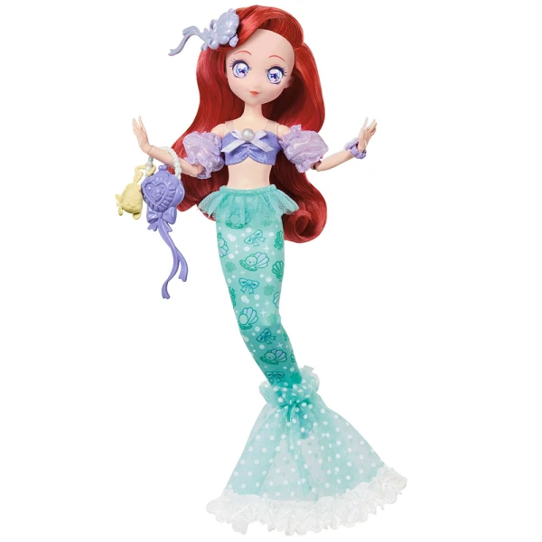 DISNEY PRINCESS ΣΥΛΛΕΚΤΙΚΗ ΚΟΥΚΛΑ MANGA - ΑΡΙΕΛ
