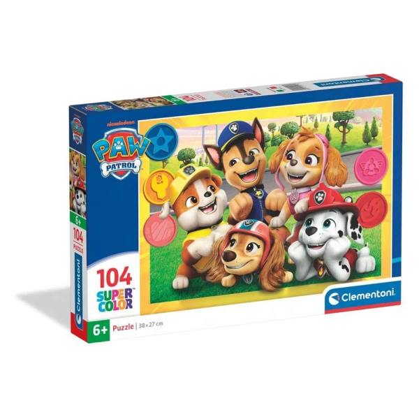 CLEMENTONI ΠΑΖΛ SUPER PUZZLE PAW PATROL 104 τεμ.