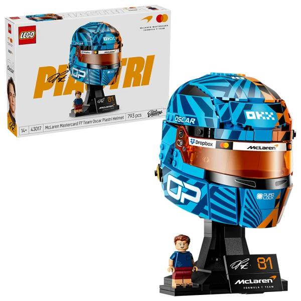 LEGO® EDITIONS VEHICLES McLAREN MASTERCARD F1 TEAM OSCAR PIASTRI HELMET