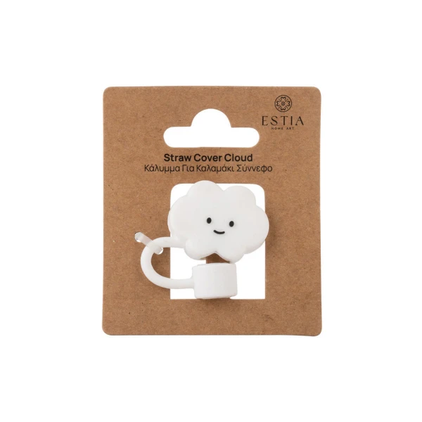 ESTIA HOME ART STRAW COVER - CLOUD
