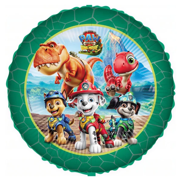 ΜΠΑΛΟΝΙ FOIL PAW PATROL 3 DINO MOVIE 46 cm