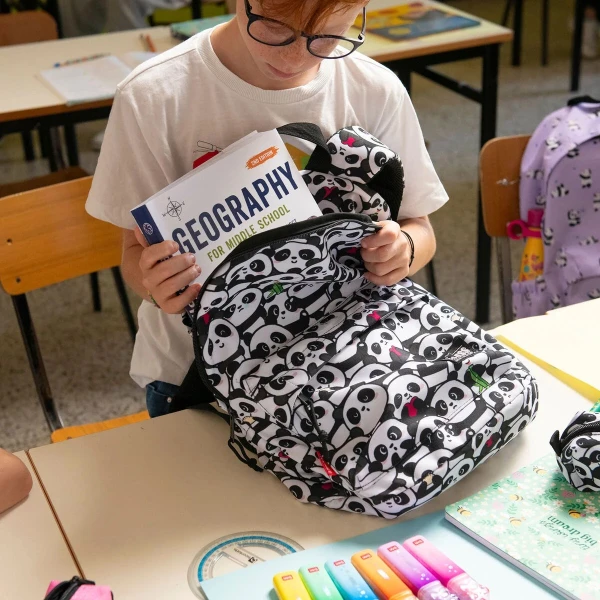 LEGAMI MY BACKPACK ΣΑΚΙΔΙΟ ΠΛΑΤΗΣ PANDA
