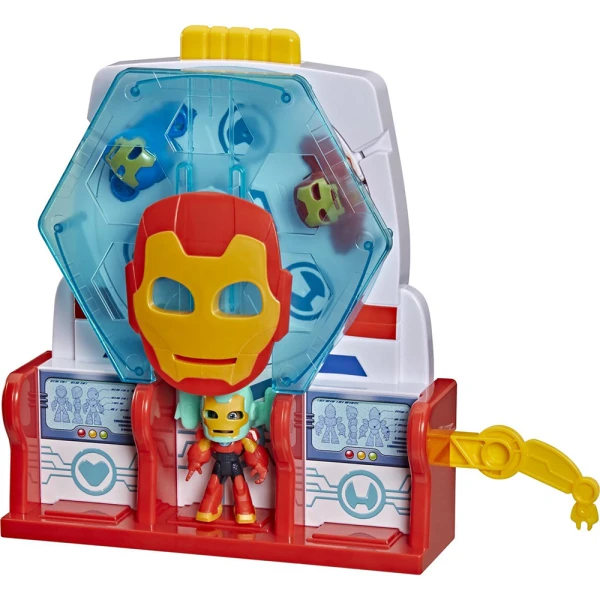 MARVEL IRON MAN AND HIS AWESOME FRIENDS HALL OF ARMOR PK