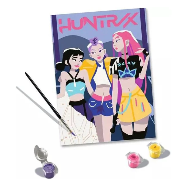 RAVENSBURGER ΖΩΓΡΑΦΙΚΗ ΜΕ ΑΡΙΘΜΟΥΣ CREART K-POP DEMON HUNTERS HUNTRIX