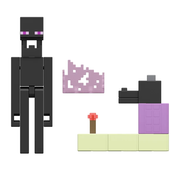 MINECRAFT REDSTONE CHARGED ΒΑΣΙΚΗ ΦΙΓΟΥΡΑ ΜΕ ΑΞΕΣΟΥΑΡ ENDER DRAGON CHOMP