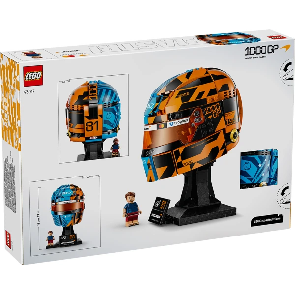 LEGO® EDITIONS VEHICLES McLAREN MASTERCARD F1 TEAM OSCAR PIASTRI HELMET