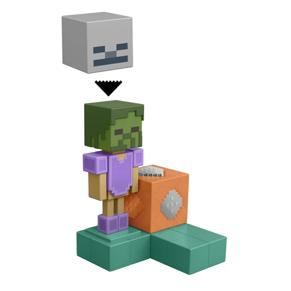 MINECRAFT REDSTONE CHARGED ΒΑΣΙΚΗ ΦΙΓΟΥΡΑ ΜΕ ΑΞΕΣΟΥΑΡ ANIMATED ARMOR STAND