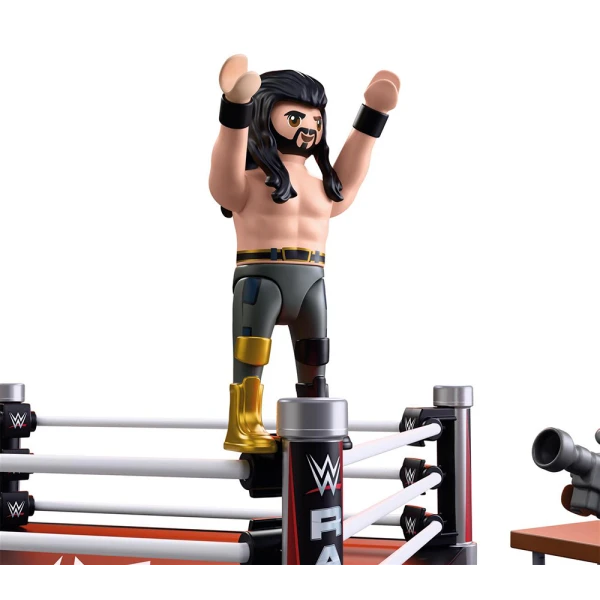 PLAYMOBIL WWE® SETH ROLLINS ΚΑΙ CM PUNK ΣΤΟ ΡΙΝΓΚ