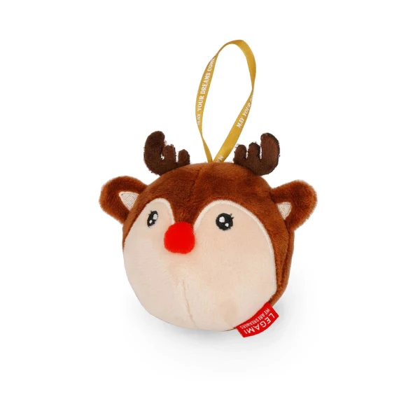 LEGAMI PLUSH HANGING OH-OH ORNAMENT - REINDEER