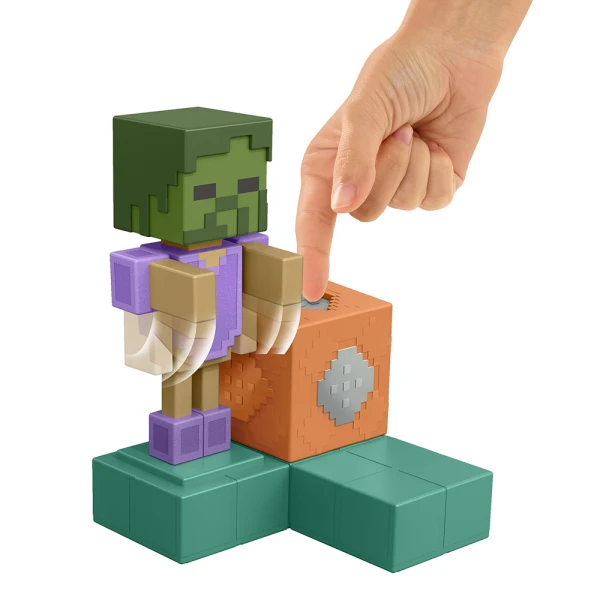 MINECRAFT REDSTONE CHARGED ΒΑΣΙΚΗ ΦΙΓΟΥΡΑ ΜΕ ΑΞΕΣΟΥΑΡ ANIMATED ARMOR STAND
