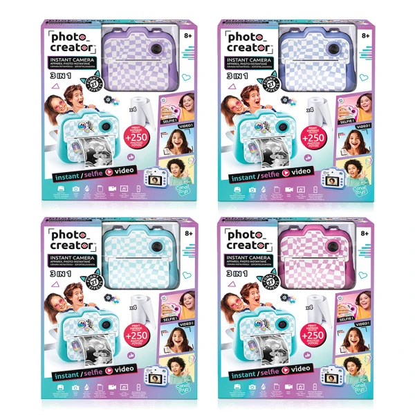 PHOTO CREATOR INSTANT CAMERA - 4COLOURS