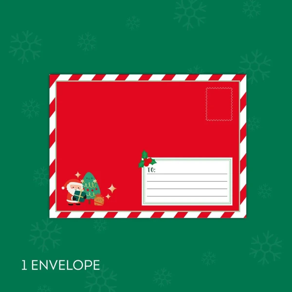 LEGAMI DEAR SANTA... SANTA CLAUS LETTER KIT