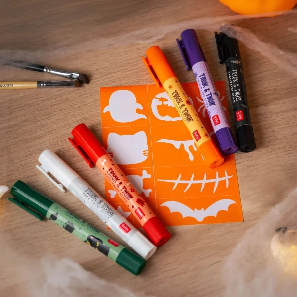 LEGAMI TRICK & TWIST HALLOWEEN FACE-PAINT STICKS
