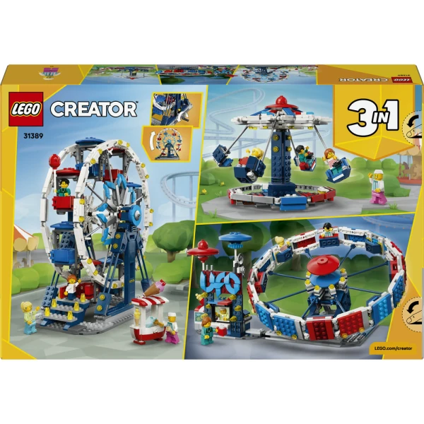 LEGO® CREATOR 3IN1 ΕΜΒΛΗΜΑΤΙΚΗ ΡΟΔΑ ΛΟΥΝΑ ΠΑΡΚ