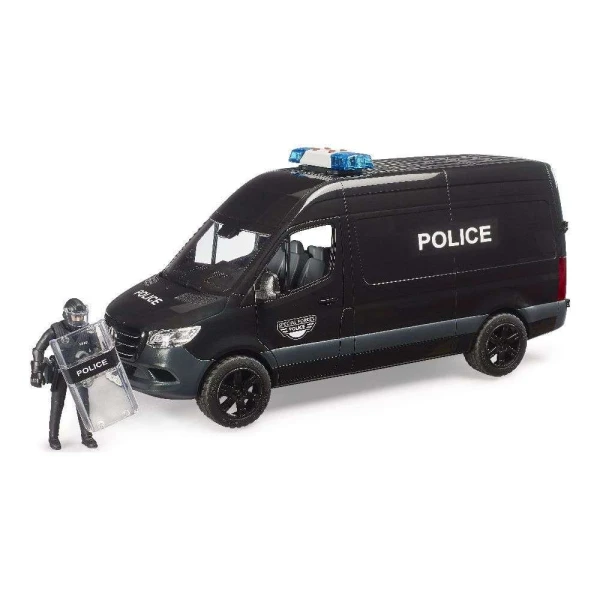 BRUDER MERCEDES-BENZ SPRINTER SPECIAL FORCES POLICE VEHICLE