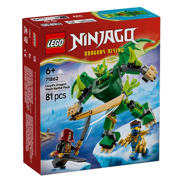 LEGO® NINJAGO® ΠΑΚΕΤΟ ΜΑΧΗΣ ΜΕ ΤΟΝ DRAGON MECH ΤΟΥ ΛΟΪΝΤ