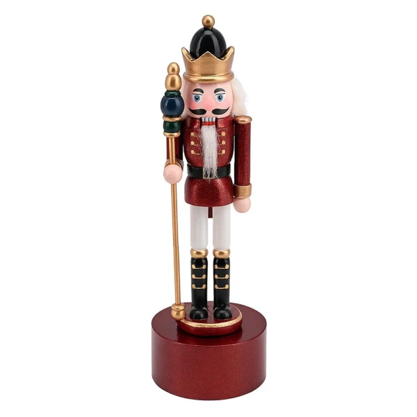 MUSIC BOX NUTCRACKER CAROUSEL 8X22 cm - 3 DESIGNS