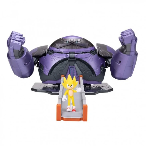 SONIC THE HEDGEHOG - ΣΕΤ ΜΑΧΗΣ GIANT EGGMAN ROBOT & SUPER SONIC