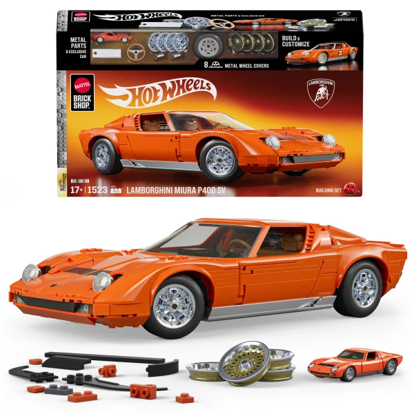 HOT WHEELS PREMIUM SERIES CAR LAMBORGHINI 71 MIURA P400 SV