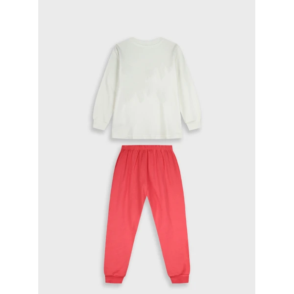 ENERGIERS GIRLI NFANTS PYJAMAS SUGAR CORAL
