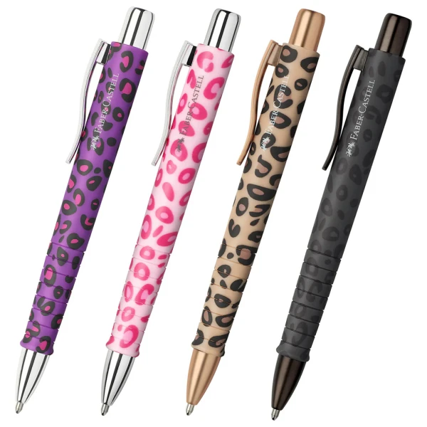 FABER-CASTELL ΣΤΥΛΟ POLY LEOPARD LIMITED EDITION - 4 ΧΡΩΜΑΤΑ