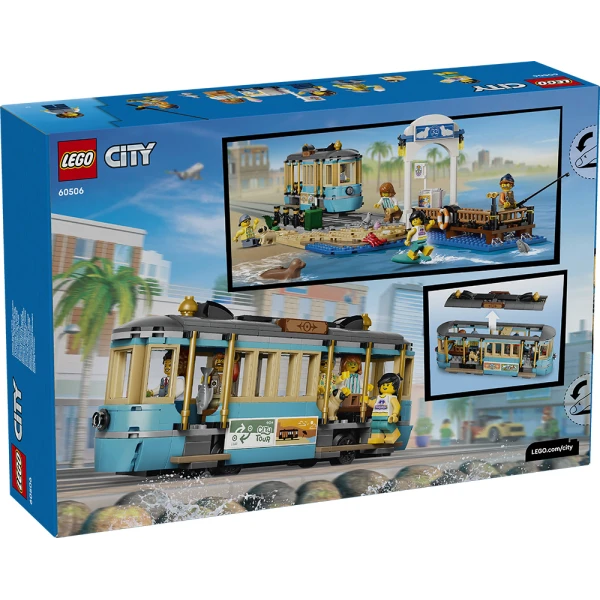 LEGO® CITY TRAINS CLASSIC BEACH STREETCAR
