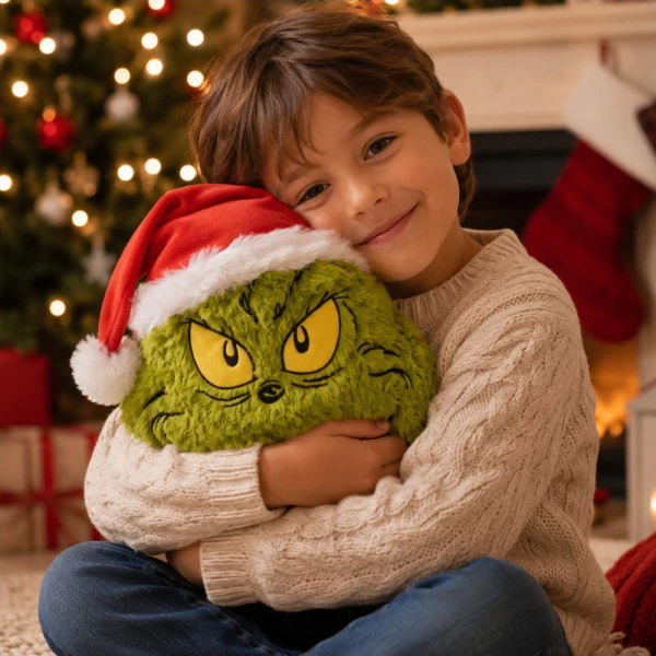 GRINCH PILLOW 32 cm
