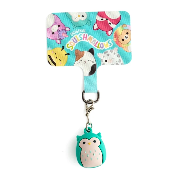 SQUISHMALLOWS UNIVERSAL ΜΠΡΕΛΟΚ ΚΙΝΗΤΟΥ ΜΕ PAD ΣΥΝΔΕΣΗΣ - WINSTON THE OWL